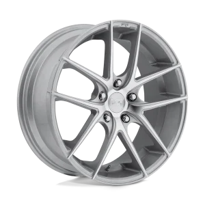 Niche – M131 TARGA – Silver – 17″x8″ 40mm – Summer Wheels – M131178065+40